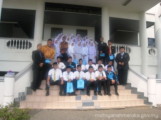 Lawatan pelajar Sek. Men. Keb. Agama Sultan Muhammad