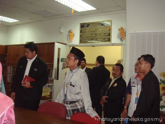 Audit MPC di Mahkamah Syariah Melaka Tengah