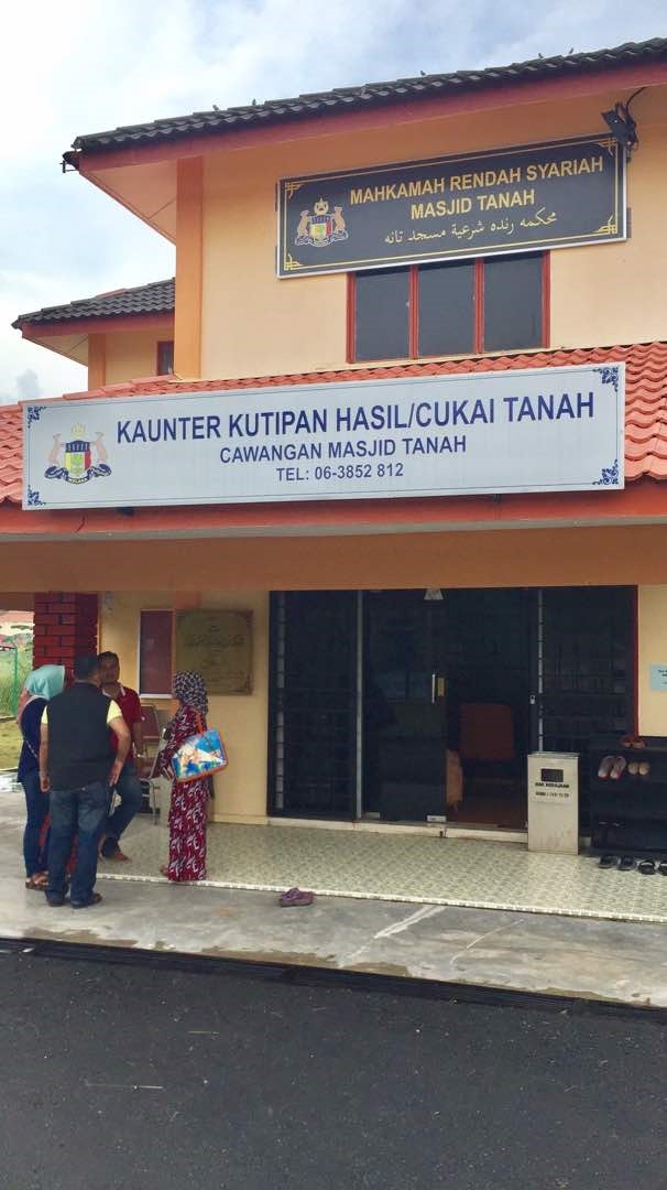 MRS Masjid Tanah Telah Beroperasi