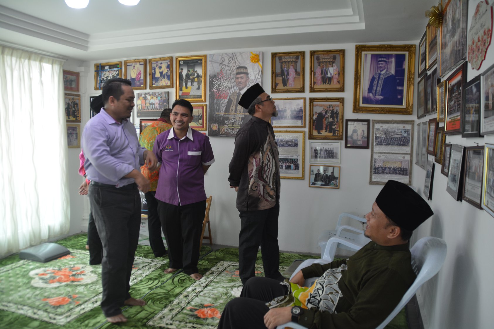 Kunjung Hormat KHS Negeri Melaka Ke Atas Mantan Ketua Pengarah JKSM Tan Sri Haji Ibrahim Bin Lembut