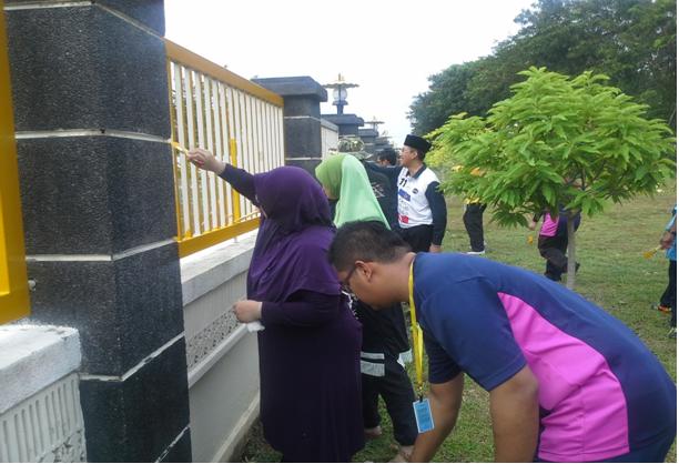 Perhimpunan Bulanan dan Gotong Royong Perdana 2016