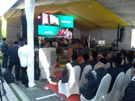 Majlis Perasmian Kompleks Mahkamah Syariah Negeri Melaka (MSNM)